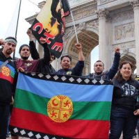 Apoyo al pueblo #mapuche desde #Milan